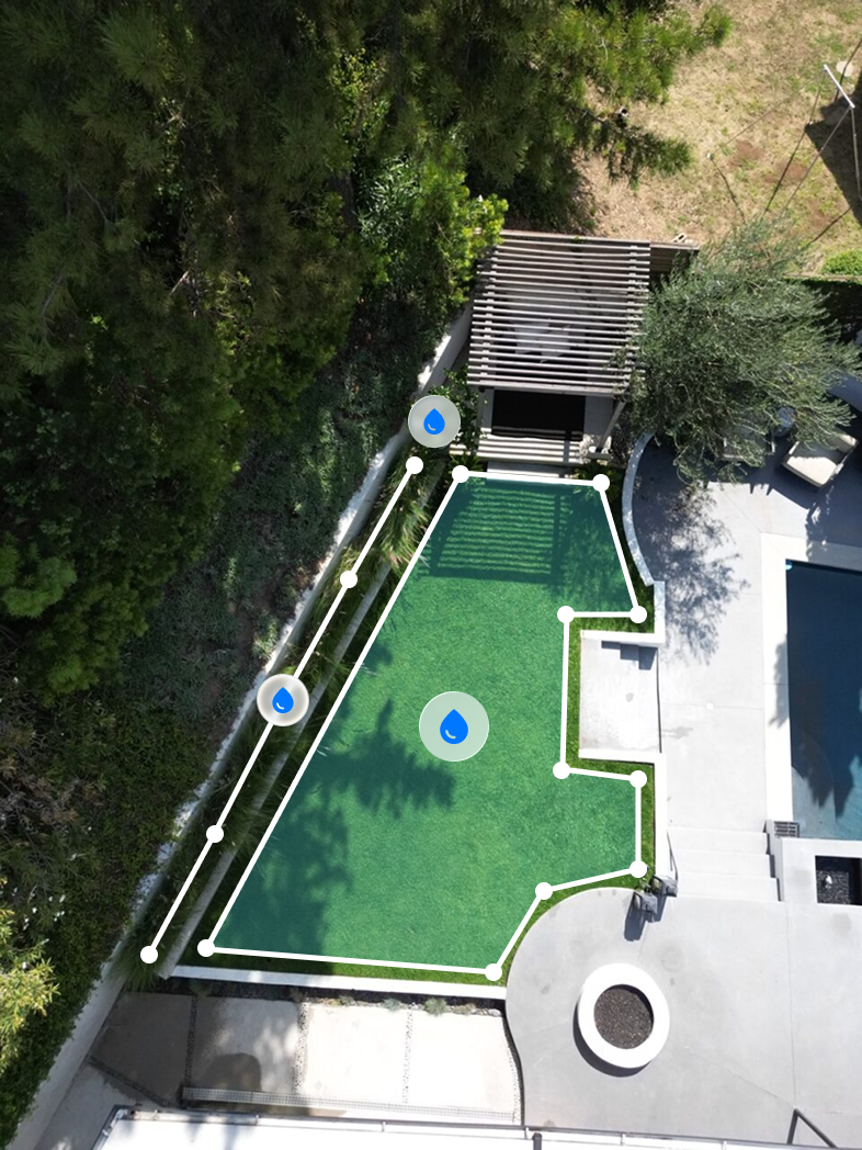 Unlimited watering zones.