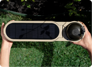 On board solar panel